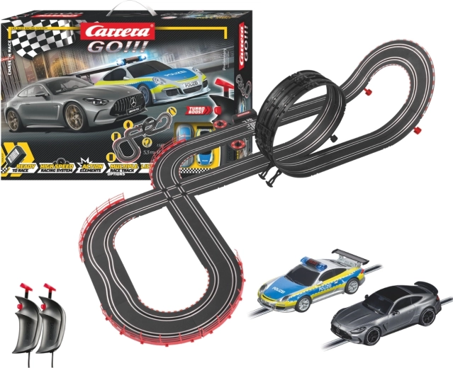 Carrera GO!!! Chase 'n Race automobilių trasa, 5,3 m