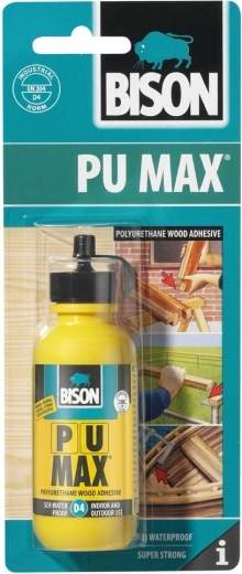 BISON D4 polyurethane wood adhesive 75 g