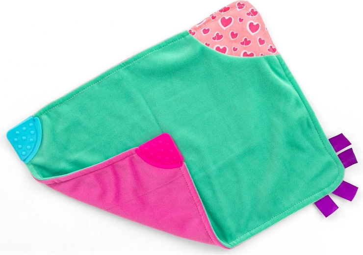 Pliušinis migdukis-pledukas Blanky rožinis – 1 vnt.