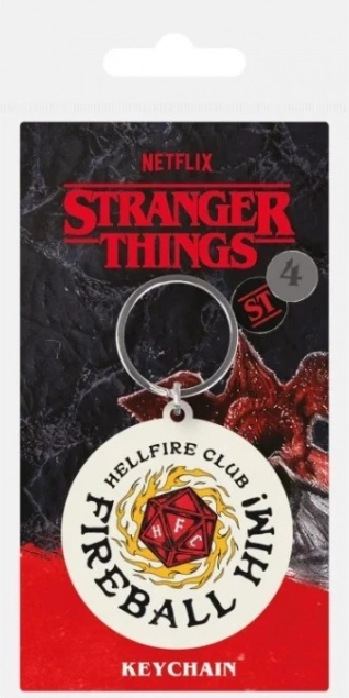 Raktų pakabukas Stranger Things Fireball
