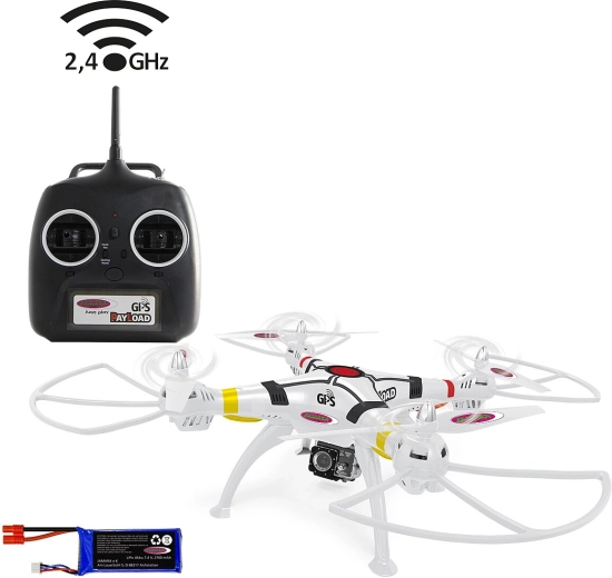Jamara Payload GPS dronas su Full HD Wi‑Fi FPV ir grįžimo namo funkcija
