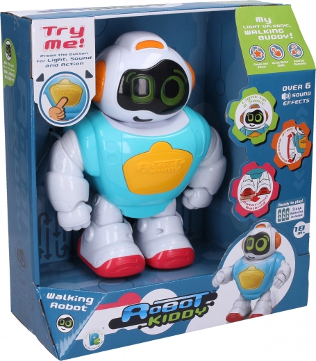 Walking Robot Baby Kiddy with Light and Sound - 1 Piece