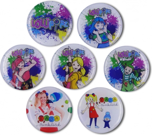 Šaldytuvo magnetas LOLLIPOPZ 45 mm