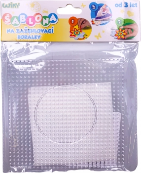 Šablonas lyginamoms karoliukų mozaikoms – kvadratas