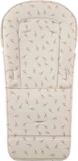 Petite&Mars sėdynės užvalkalas ir padėklas maitinimo kėdutei Gusto Beige Dandelions