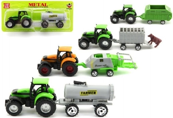 Traktorius su priekaba vaikams