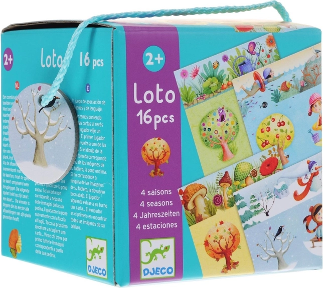 DJECO Loto – keturi metų laikai