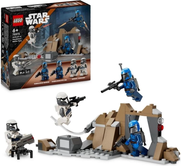LEGO® Star Wars™ 75373 Mandaloro užpuolimo mūšio rinkinys