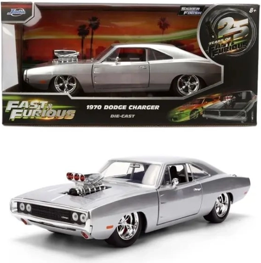 Jada Dodge Charger 1970 iš filmo „Greiti ir įsiutę“, jubiliejinis leidimas 1:24