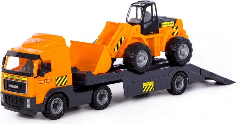 Truck with Trailer and Loader