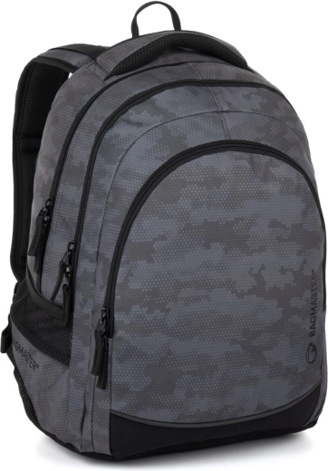 Bagmaster Digital lengva kuprinė moksleiviams, maskuojamo rašto