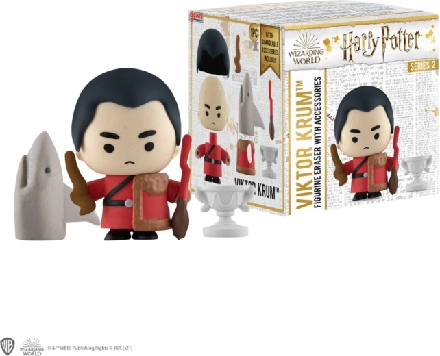 Harry Potter rubber figurine Viktor Krum (Series 2)