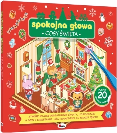 Anti-Stress Creative Book Spokojna głowa Cosy święta
