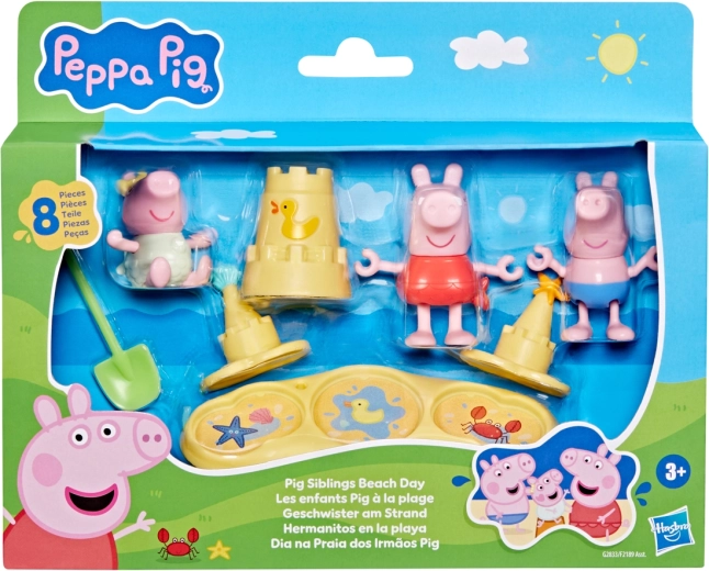 Hasbro Peppa Pig Siblings at the Beach