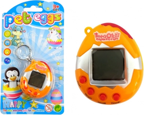 Tamagotchi kiaušinyje – elektroninis augintinis, oranžinis