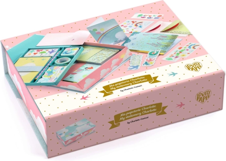 Djeco Charlotte Creative Stationery Set