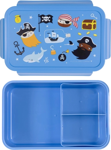 A Little Lovely Company Pirates lunch box