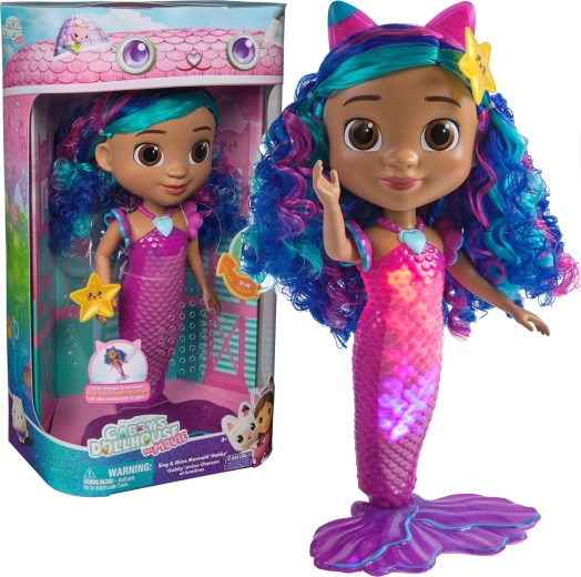 Undinėlė Gabija – šviečianti lėlė su garsais iš Gabijos stebuklingo namelio