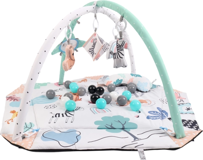 TinyMini Czuczuś edukacinis žaidimų kilimėlis 4in1