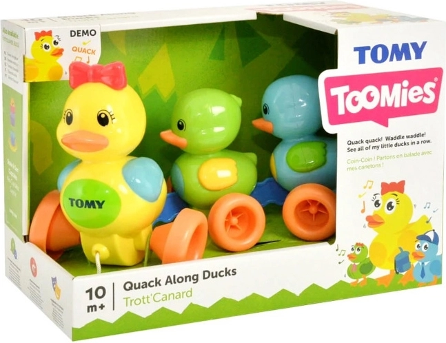 Tomy Toomies linksmos tipenančios ančiukės