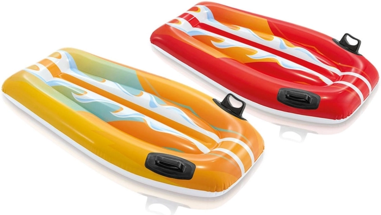 Pripučiamas plaukimo lentos 112 × 62 cm Intex – raudona