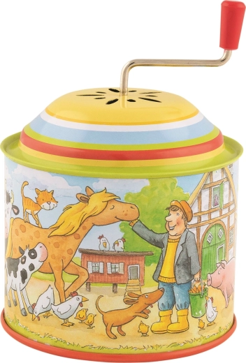 Music Box with Farm Theme