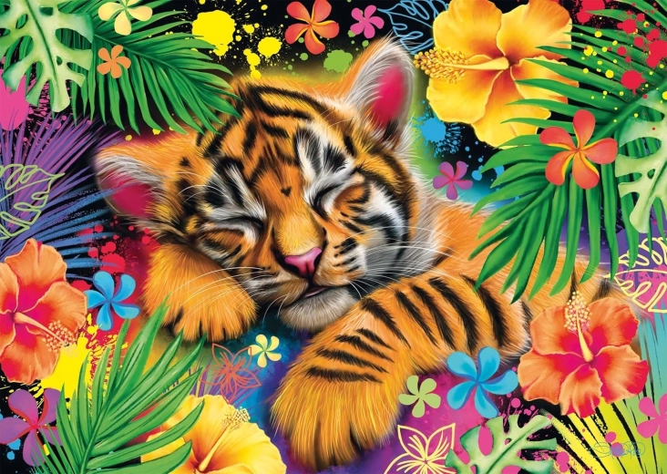 Puzzle SCHMIDT Tiger Cub 1000 pieces