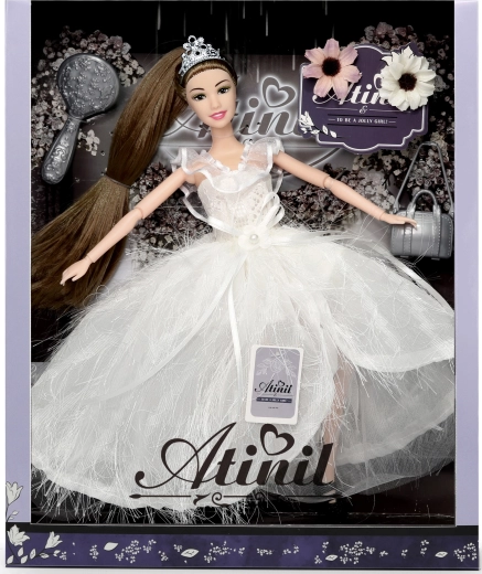 Anbibi gėlių lėlė Nikolka 28 cm