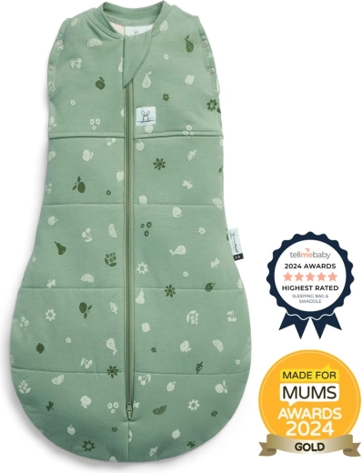 ErgoPouch vystykliukas ir miegmaišis 2in1 Cocoon Sweet Orchard 2,5 TOG (0–3 mėn., 3–6 kg)