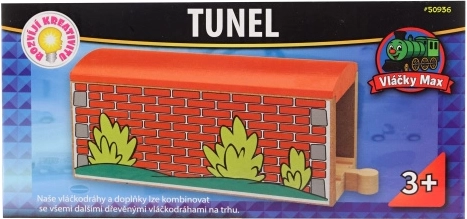 Maxim wooden tunnel for wooden train tracks