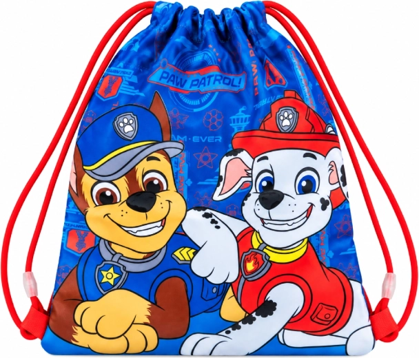 Children's drawstring backpack Paw Patrol blue