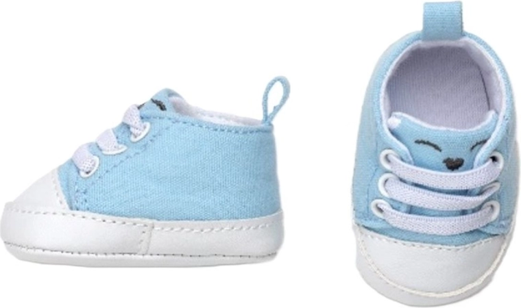 Guca blue and white sneakers for dolls