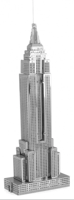 3D metalinis Empire State Building modelis METAL EARTH