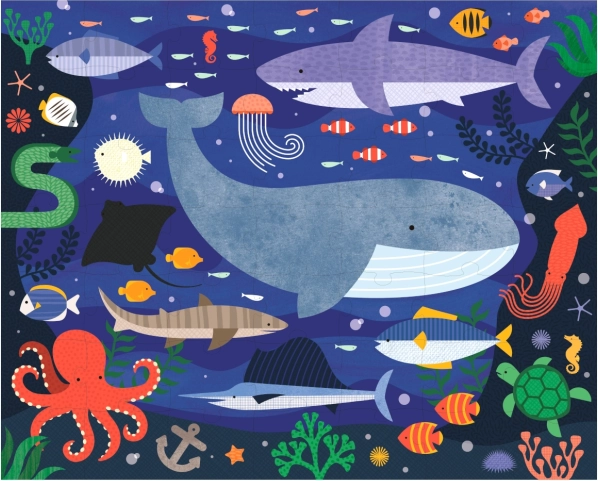 Double-sided Undersea Puzzle