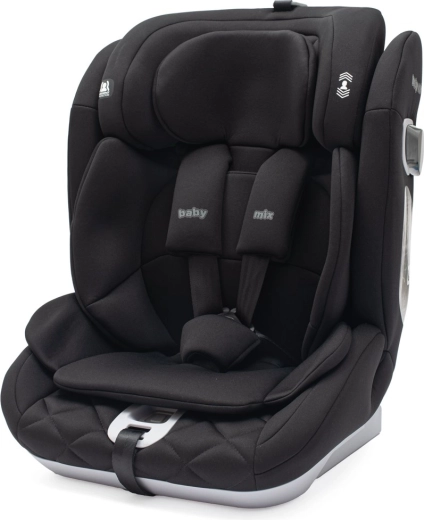 Automobilinė kėdutė BABY MIX Hero Pro i-Size, juoda
