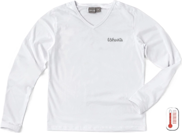 Men's Ushuaia thermal shirt, white