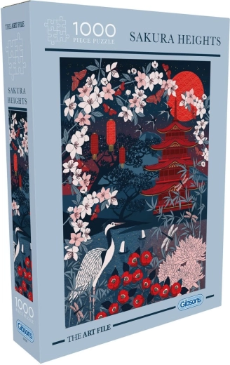 Gibsons dėlionė „The Art File: Sakura“, 1000 dalių