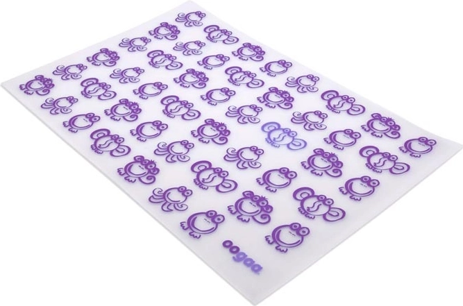Silikoninis vaikiškas stalo kilimėlis Oogaa, violetinis