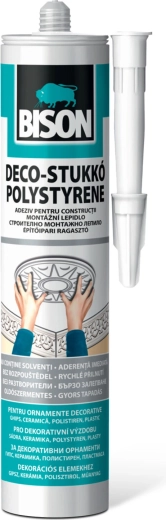 BISON adhesive for stucco mouldings 470 g