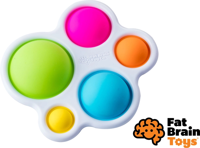 Dimpl spaudomos burbulų žaislas kūdikiams nuo FAT BRAIN