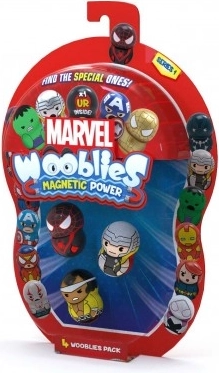 Wooblies magnetinės figūrėlės 4 vnt – kolekcinis rinkinys MARVEL