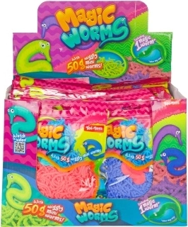 Magiški kirmėliukai 15 cm – smagus triukas vaikams