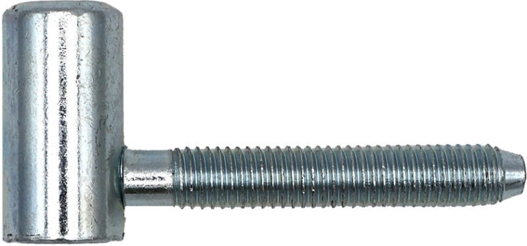 Viršutinė durų lanksto dalis 60/10 M8 50 mm, mėlynai cinkuota (10 vnt.)