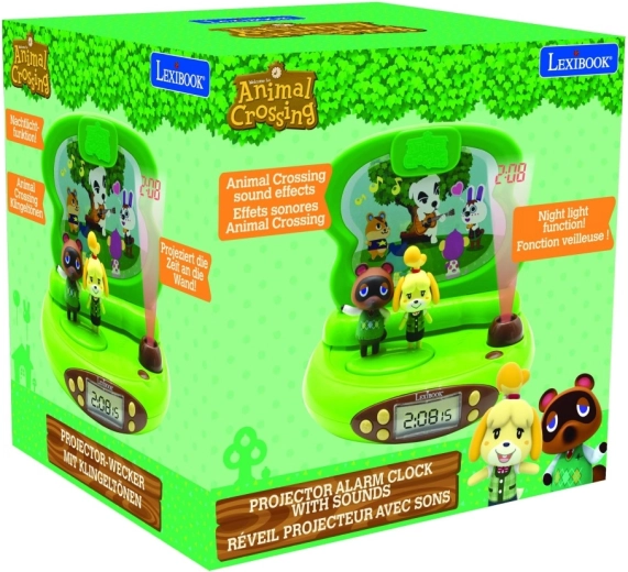 3D Alarm Clock with Animal Crossing Projector