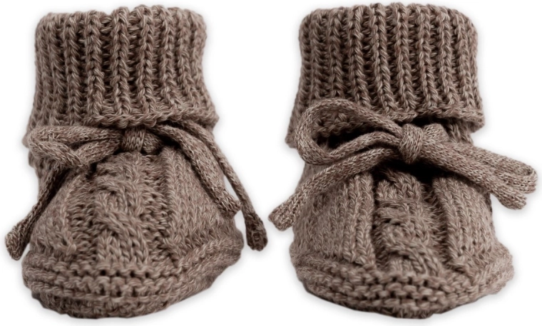 Lodger megztos tapkutės knit cable buffalo 0–6 mėn. – 1 vnt.
