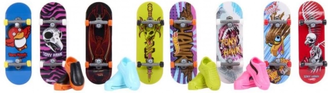 Hot Wheels Fingerboard and Shoes 8 pcs