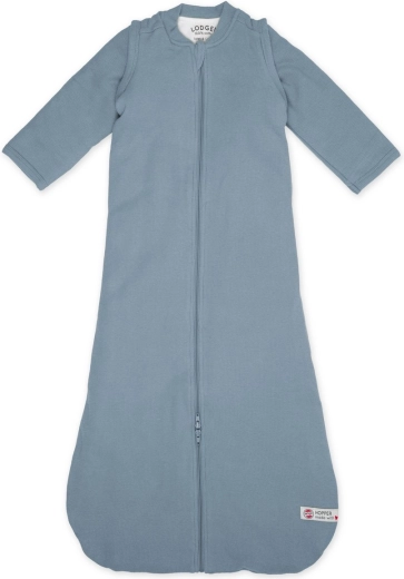 Lodger Hopper Rib Stone Sleeping Bag with Sleeves, size 68/80