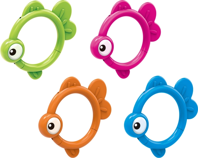 Set of Diving Fish Rings