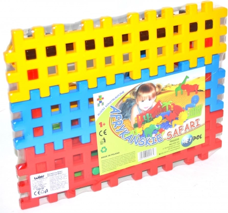 Plastikinis safari konstruktorius
