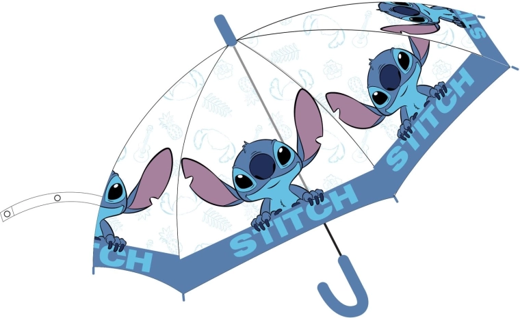 Disney Stitch transparent umbrella - 1 piece